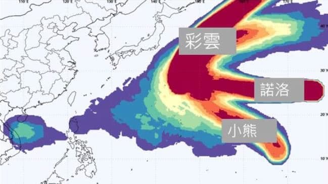 三颱還不夠？國慶連假後「恐有雙颱醞釀」