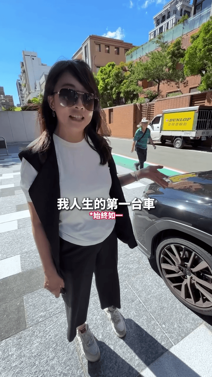 路永佳的車子開了好幾年。（翻攝clarelu_j3 IG）