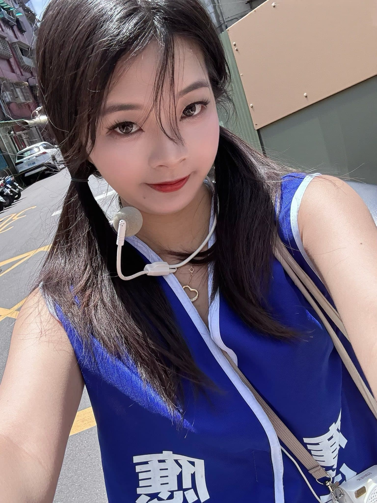 應佳妤已展開競選工作。（翻攝自應佳妤臉書）