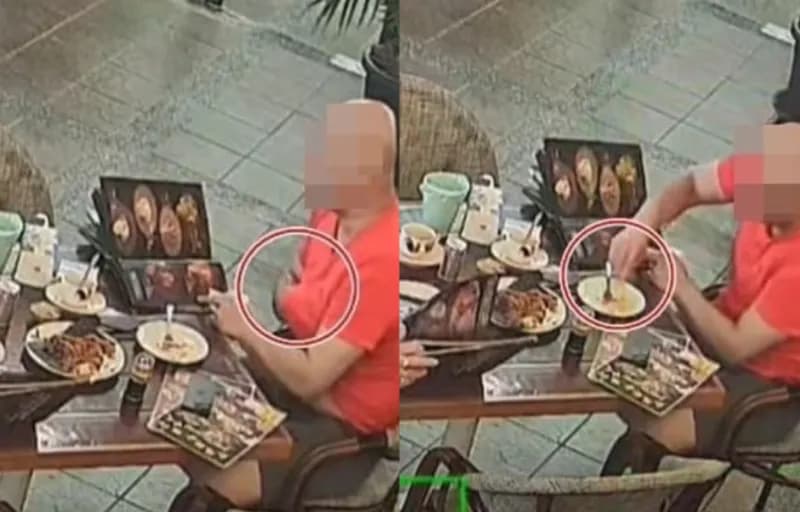 吃霸王餐新招？外籍奧客「拔胸毛」加進炒粿條　拒付230元餐費烙狠話走人