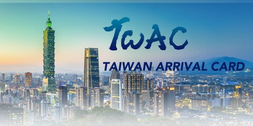 2025年10月起，外國旅客入境台灣前可先上網登錄入境申請卡「TWAC」。（移民署提供）