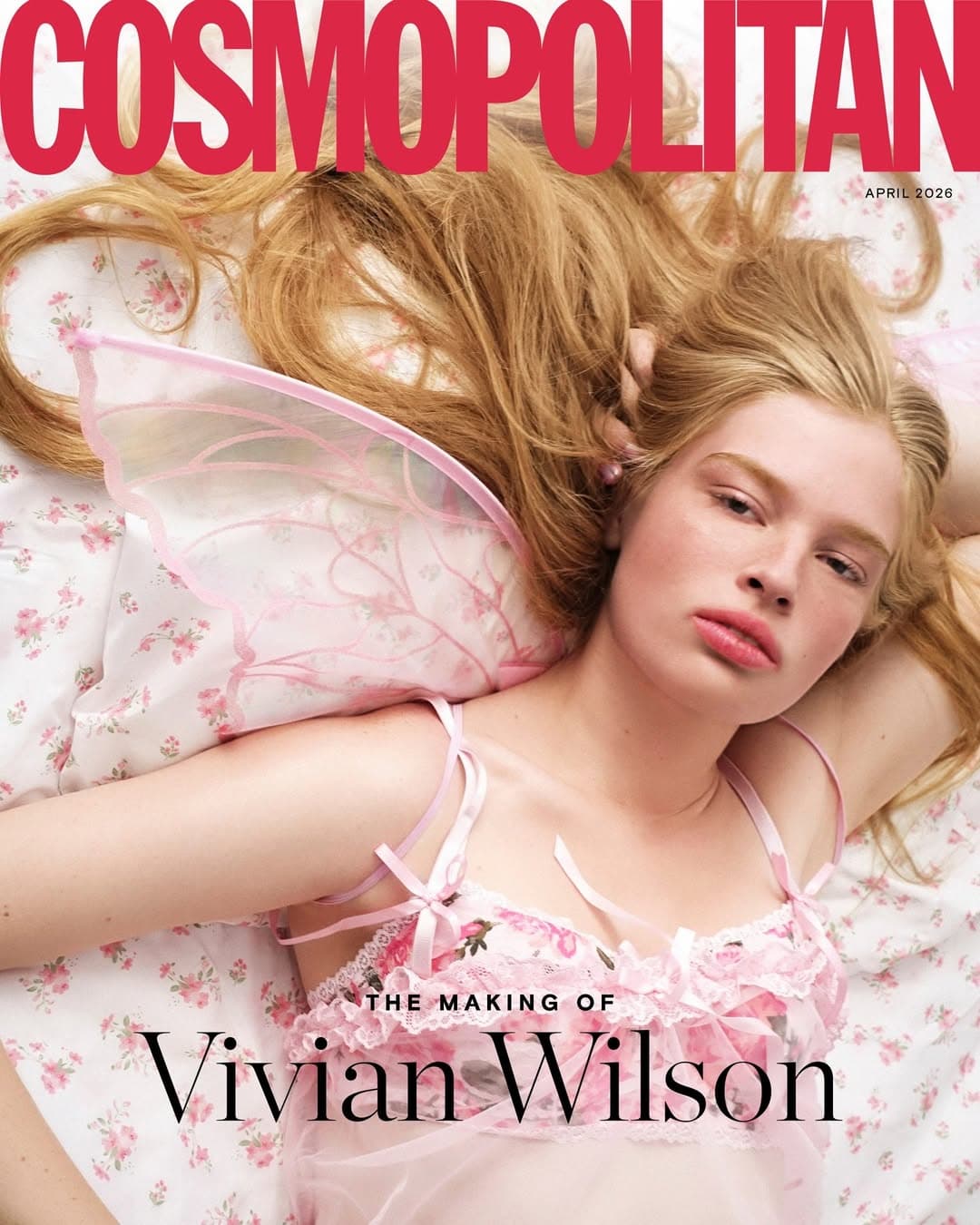 薇薇安登上英國版《Cosmopolitan》雜誌封面。（翻攝cosmopolitanuk IG）
