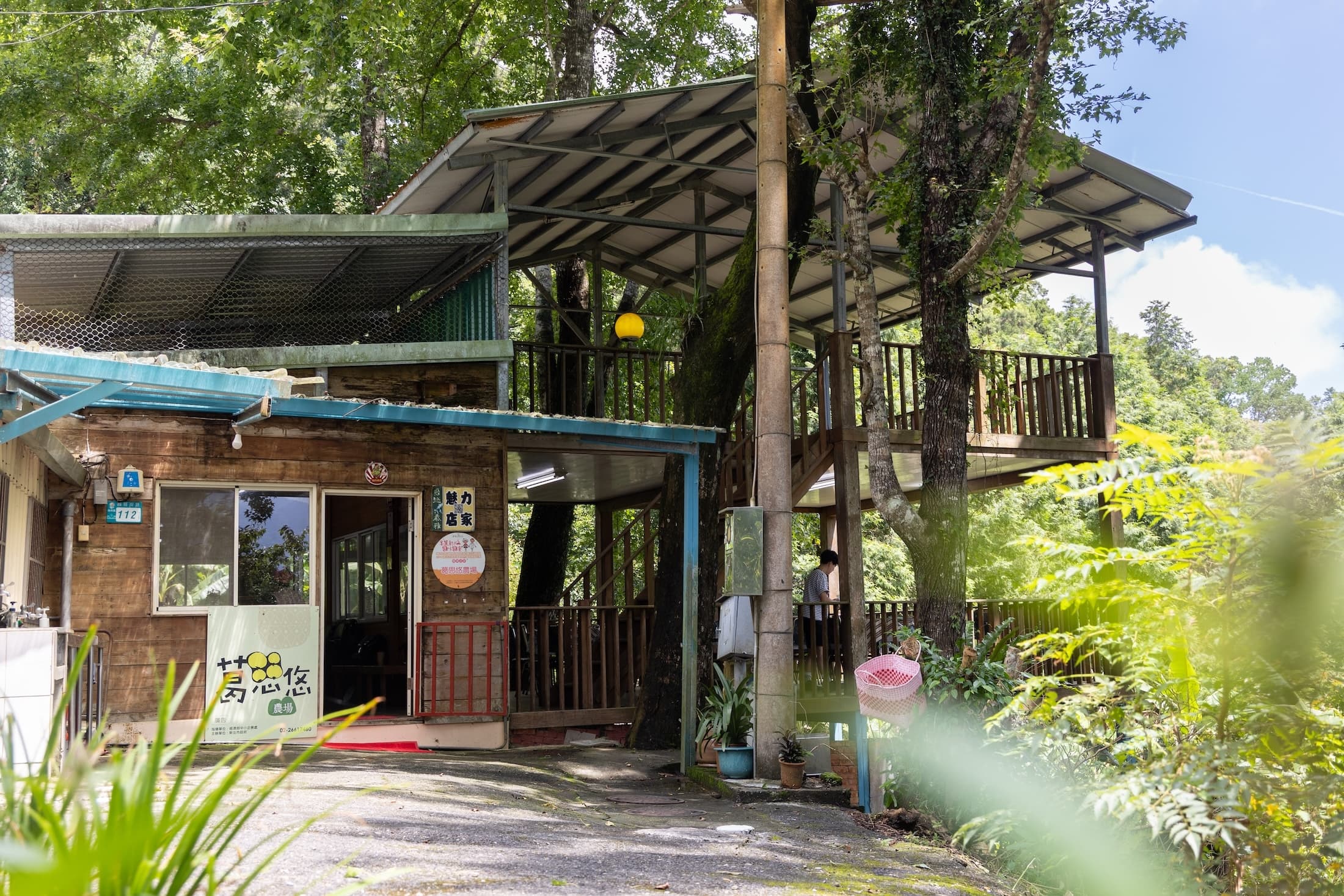 葛思悠農場原是荒廢梯田，如今是一座保存泰雅文化、山林香氣的農園。