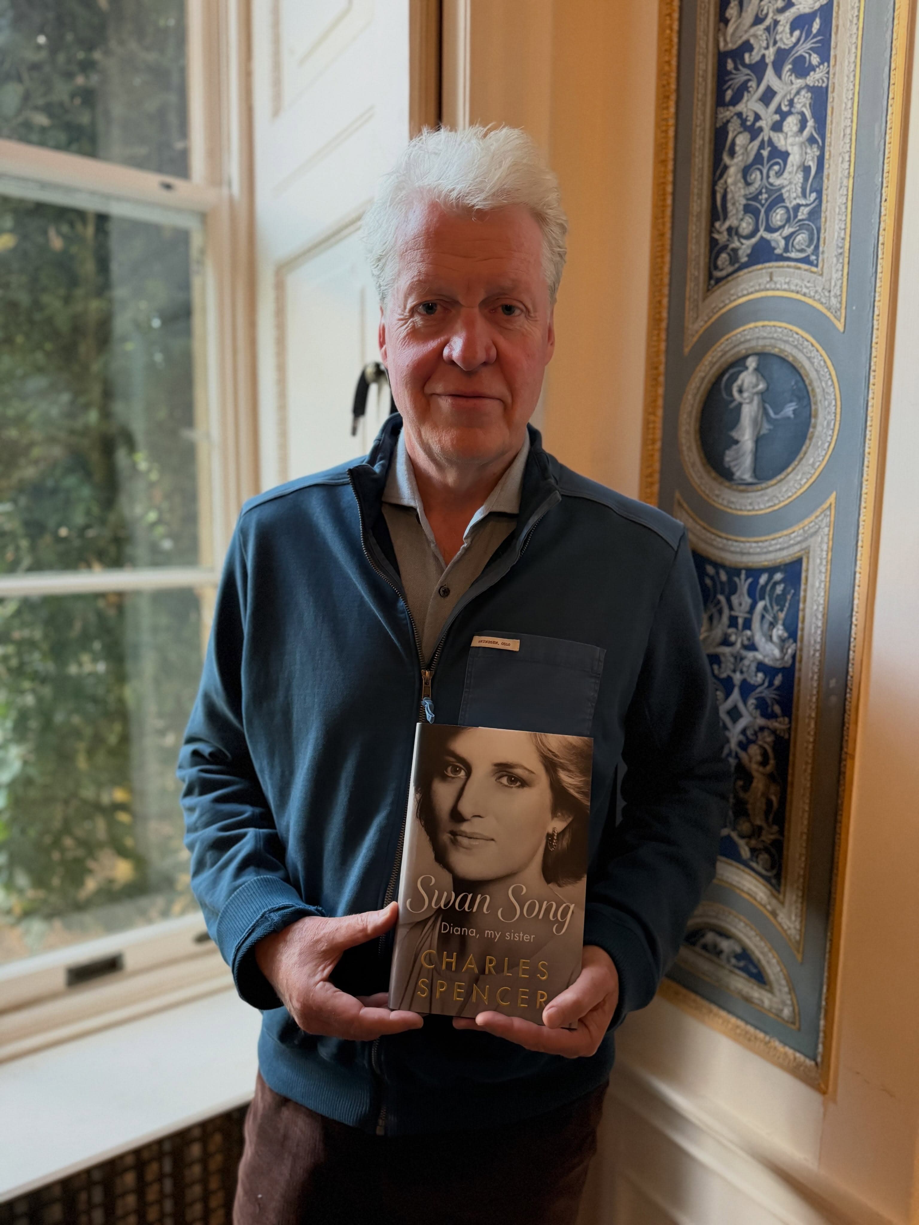 黛妃的胞弟史賓賽伯爵即將推出回憶錄，緬懷姊姊。（翻攝charles.earl.spencer IG）