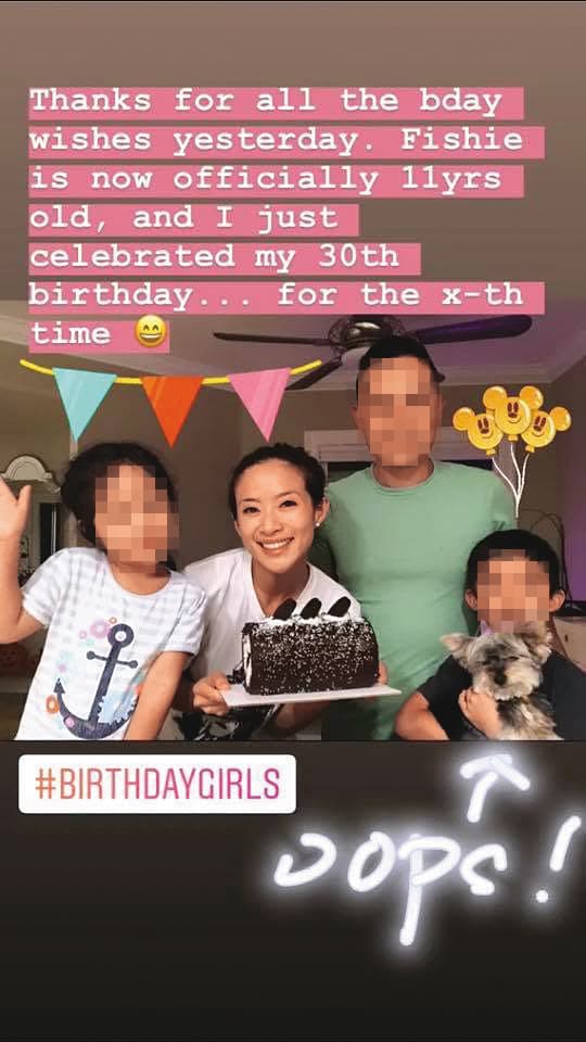 薇琪（左二）嫁給保養品公司高層，現在她剛念完碩士，正在擔任雙語小學老師，兼陪伴小孩長大。