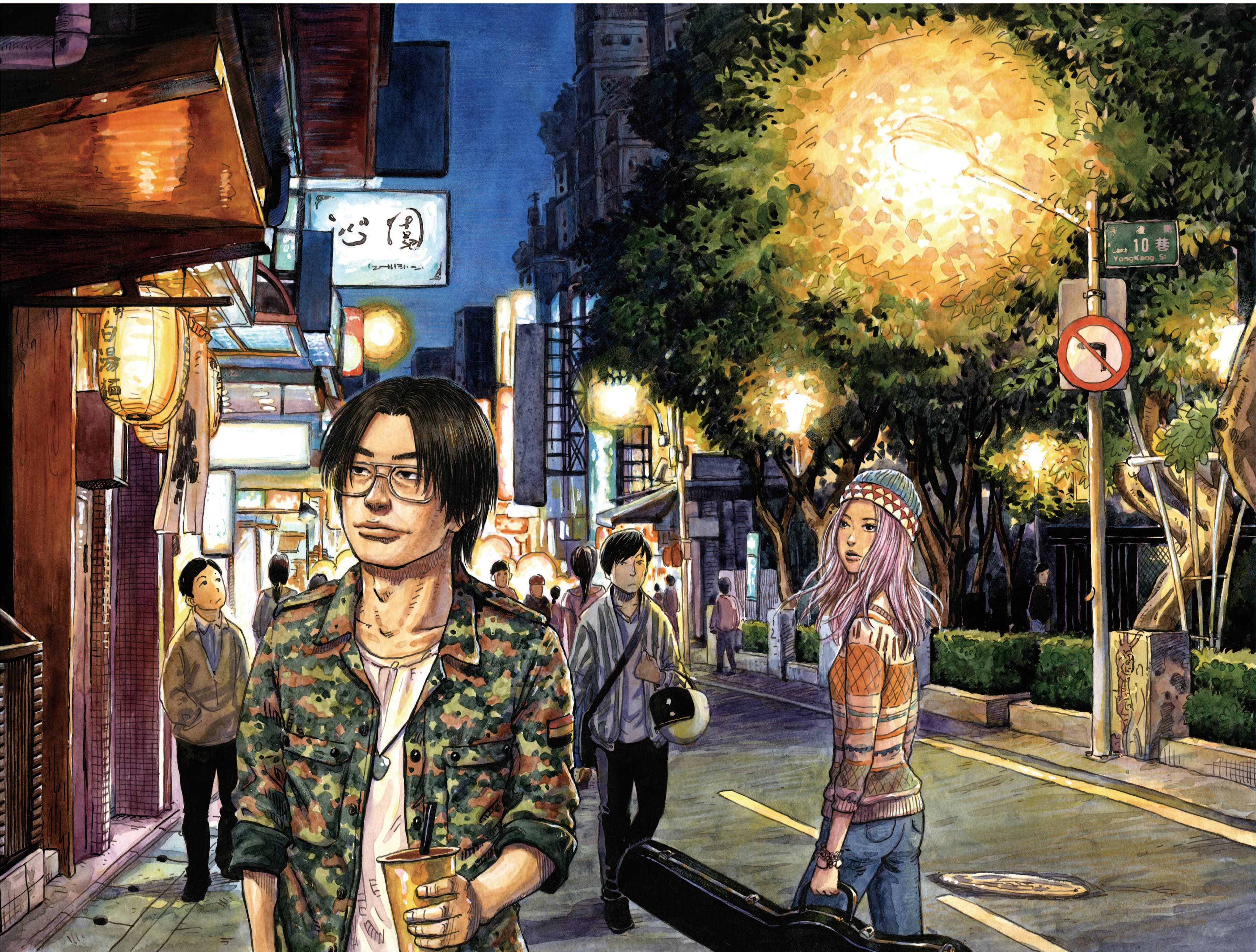 《無名歌》以台北作為舞台,訴說獨立音樂人追求夢想的故事。(圖/ROCKAT搖滾貓、蓋亞文化)